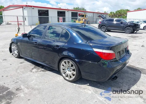 2009 BMW 550I из США, поврежденный, VIN WBANW53539CT34587